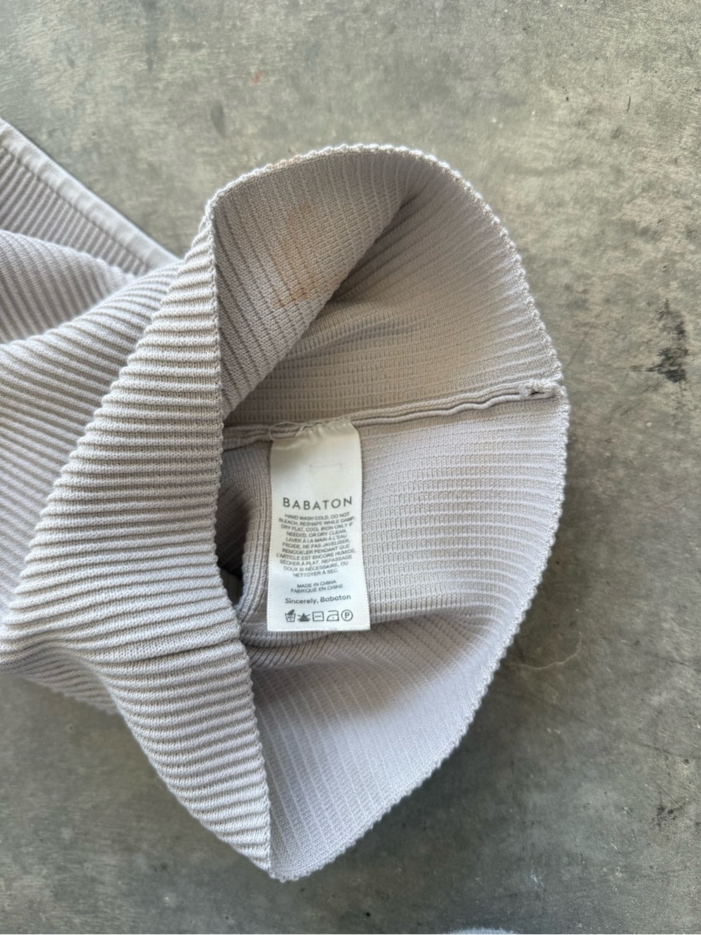 Babaton Ribbed Square-Neck Spaghetti Strap Tank - White - Picture 6 of 7